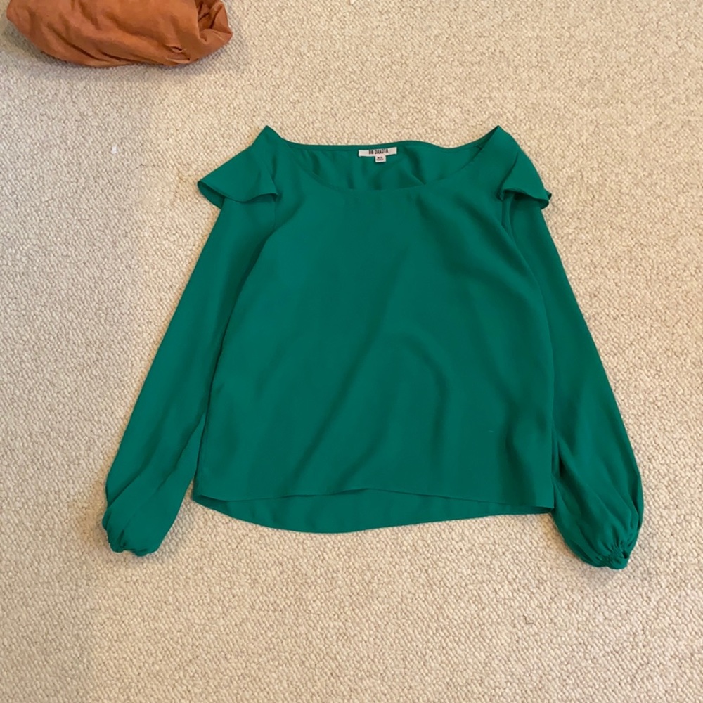 Bb Dakota green blouse